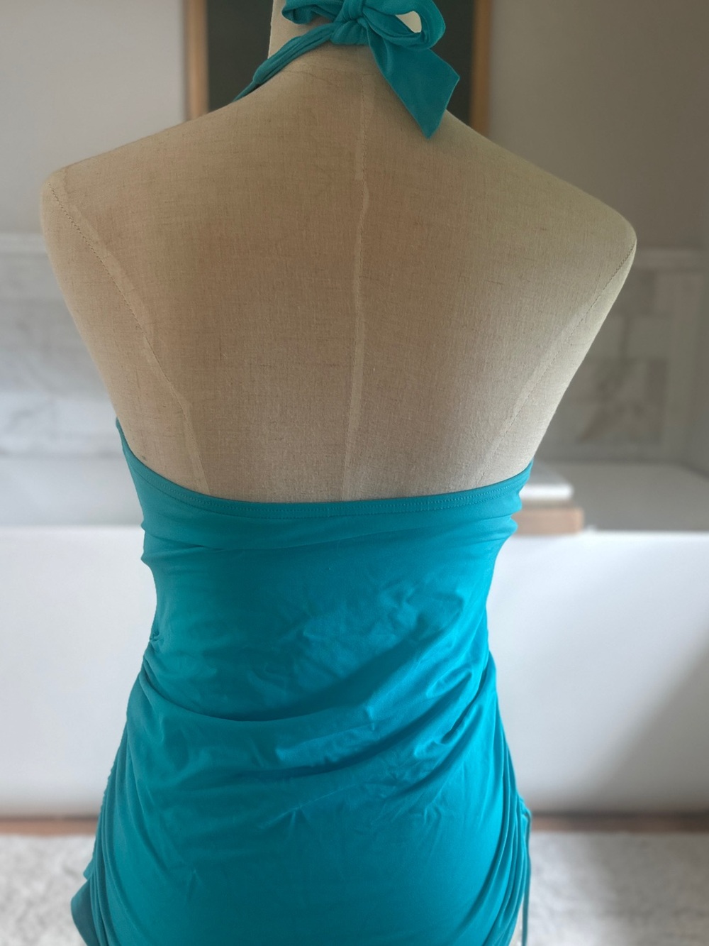 Lands' End Twist Halter Tankini Too - Picture 2 of 4
